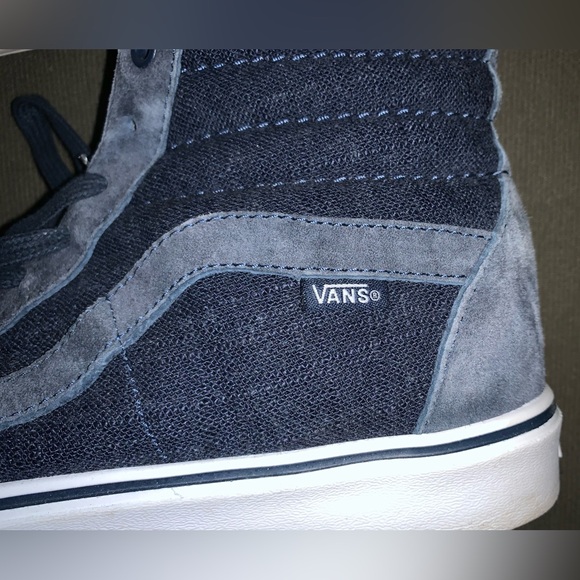 VANS off the wall Blue Sneakers High top men’s size 13 UltraCush Lite Shoes - Picture 2 of 11
